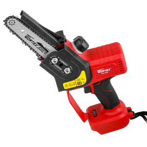 Мини-пила аккумуляторная цепная WORTEX CEC 2518 ALL1 XLT SET (бесщет., 18 В, 15 см, 1х4 А*ч)