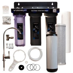 Трехступенчатая система очистки воды VIRMUT АНТИЖЕЛЕЗО