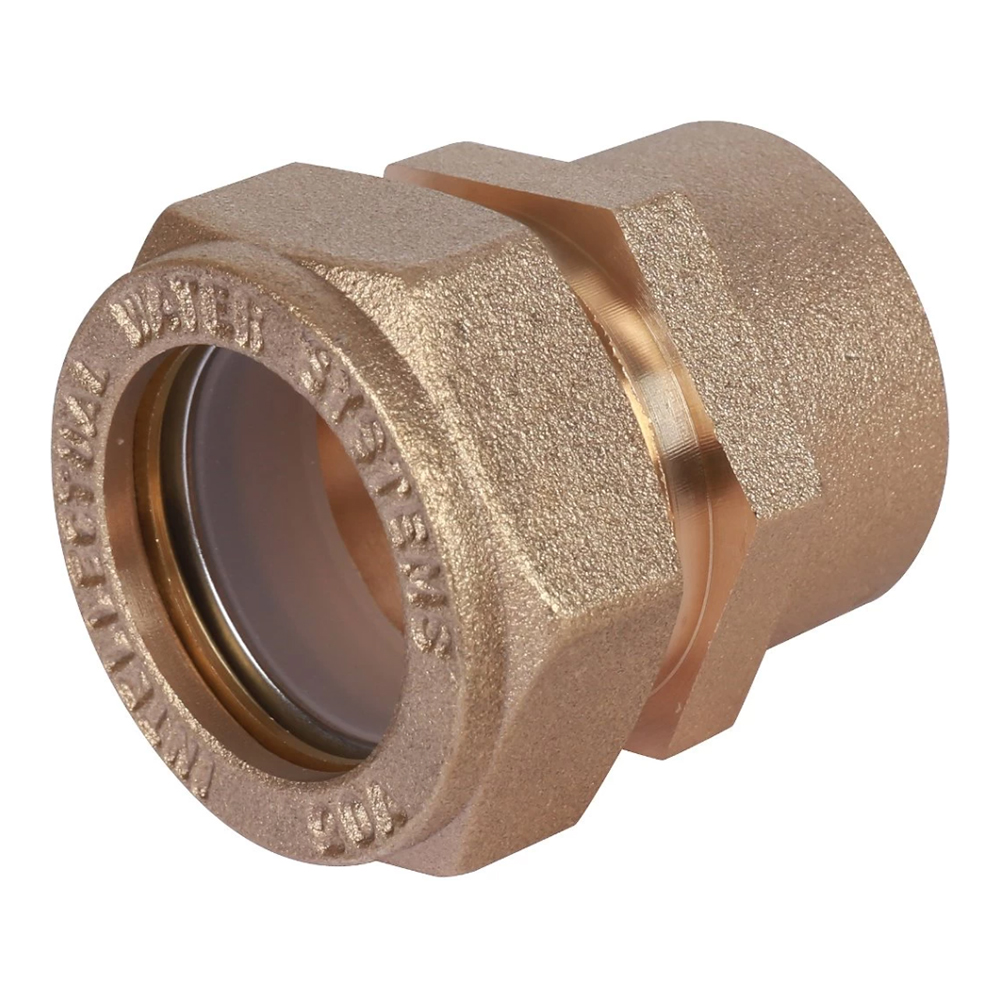 Муфта латунная Neptun IWS (F) 20 х 3/4" EF внутренняя резьба Муфта латунная Neptun IWS (F) 20 х 3/4" EF внутренняя резьба