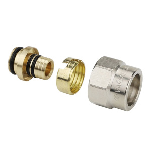 Соединение резьбозажимное 1/2"-16х2.0 мм к коллектору серии VM147 VARMEGA