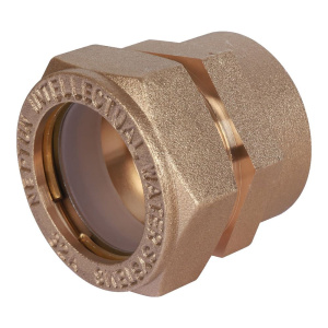 Муфта латунная Stahlmann / Neptun IWS (F) 40 х 1 1/2" EF