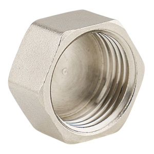 Заглушка 3/4" ВР (никелированная) VARMEGA