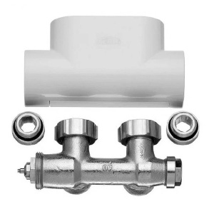 Вентильный блок радиаторный угловой KERMI