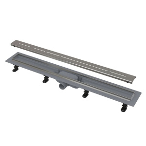 Трап для душа с порогами 750 х 75 мм APZ18 Alcaplast APZ18-750M Трап для душа с порогами 750 х 75 мм APZ18 Alcaplast APZ18-750M