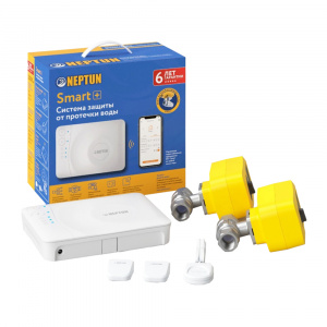 Система Neptun PROFI Smart+ Tuya 1/2" (с беспроводными датчиками) Система Neptun PROFI Smart+ Tuya 1/2" (с беспроводными датчиками)