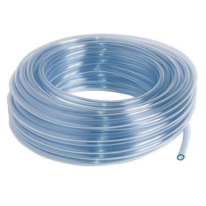 Шланг ПВХ прозрачный для воды 12 мм (пищевой, монотрубка 12х15), TUBOFLEX