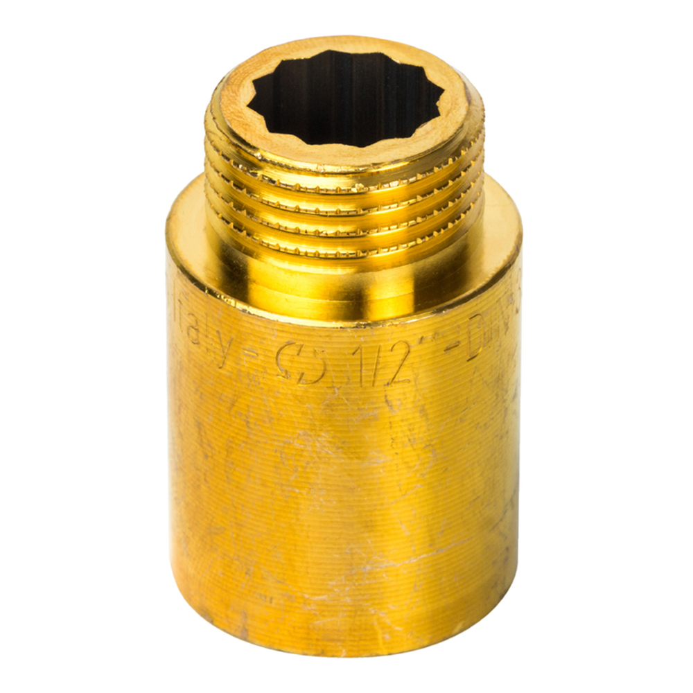 Удлинитель латунный 1/2" 30 мм General Fittings Удлинитель латунный 1/2" 30 мм General Fittings