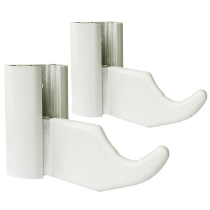 Крепление для радиатора Uni-Fitt, комплект 2 шт. (настенный регулируемый, пластифицированный)