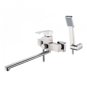 Смеситель для ванны Ledeme L72217 с длинным изливом