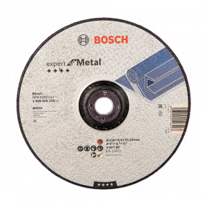 Круг зачистной (шлифовальный)  230 х 6,0 х 22,2 мм BOSCH Expert for Metal (по металлу) Круг зачистной (шлифовальный)  230 х 6,0 х 22,2 мм BOSCH Expert for Metal (по металлу)