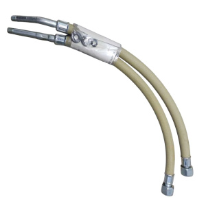 Гибкая подводка для смесителя 75 см (компл. 2шт) гайка G1/2 х штуцер М10Х1, ТАиМ