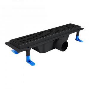 Трап для душа STYRON с решеткой "Гармония", 400 мм