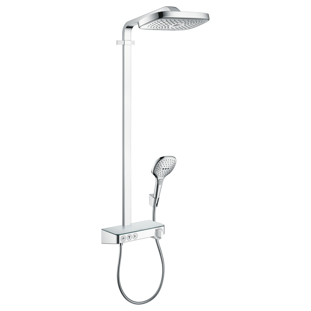 Термостатическая душевая система Hansgrohe Raindance Select Showerpipe E300 27127000 Термостатическая душевая система Hansgrohe Raindance Select Showerpipe E300 27127000