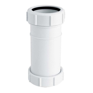 Муфта сдвижная компрессионная 40 мм McALPINE 40GE-WH