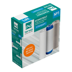 Комплект картриджей Terwa №1 Стандарт, 10SL