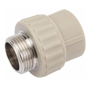 Переход ПП 25 х 1/2" НР серый VALFEX