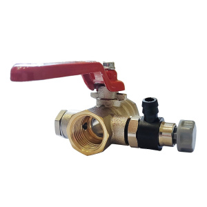 Кран шаровой со спускным клапаном 1" Itap 115 Кран шаровой со спускным клапаном 1" Itap 115