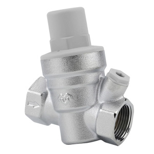 Редуктор давления Varmega VM12601, 1/2"ВР, PN16, мембранный, с присоединением к манометру