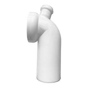 Патрубок для унитаза 110 x 90 мм с отводом 50 мм вверх CAPRICORN арт. 8-3310-050-00-00-00