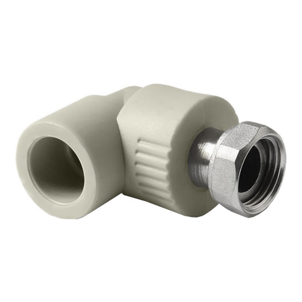 Угол ПП с накидной гайкой 20 х 1/2" Aquapipe Угол ПП с накидной гайкой 20 х 1/2" Aquapipe