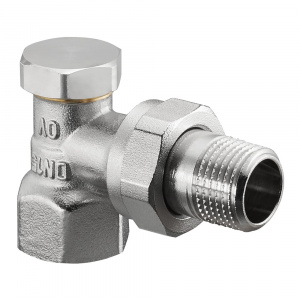 Кран радиаторный на обратную подводку угловой Ду 15, 1/2" ВР Oventrop Combi 2 Кран радиаторный на обратную подводку угловой Ду 15, 1/2" ВР Oventrop Combi 2