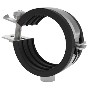 Хомут сантехнический одновинтовой 3/4" (25 - 28 мм) М8, TANERS