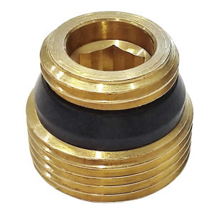 Ниппель евроконический c резинкой 1/2" х 3/4" Giacomini