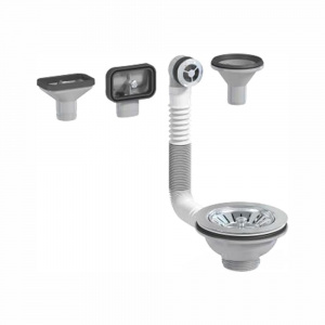 Комплект переливов с выпуском 1 1/2" (универсальный) Prevex