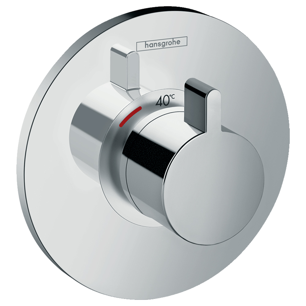 Термостатический смеситель скрытого монтажа для душа Hansgrohe Ecostat S HighFlow 15756000 Термостатический смеситель скрытого монтажа для душа Hansgrohe Ecostat S HighFlow 15756000