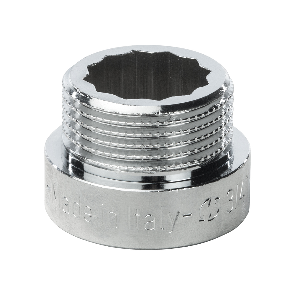 Удлинитель латунный 3/4" 10 мм хромированный General Fittings Удлинитель латунный 3/4" 10 мм хромированный General Fittings