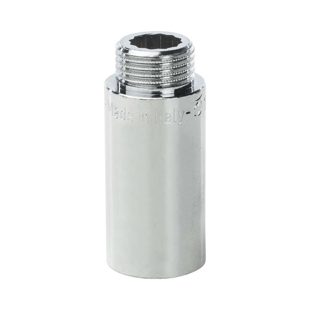 Удлинитель латунный 1/2" 50 мм хромированный General Fittings Удлинитель латунный 1/2" 50 мм хромированный General Fittings