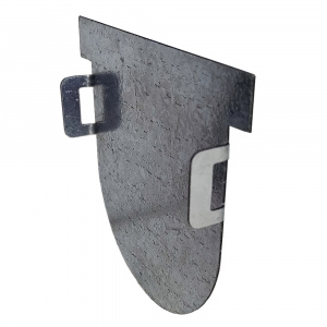 Заглушка глухая металлическая для лотка Spark DN 70 мм Standartpark Заглушка глухая металлическая для лотка Spark DN 70 мм Standartpark