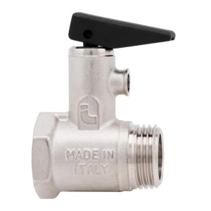 Предохранительный клапан для бойлера 1/2" с ручкой спуска, ITAP 367