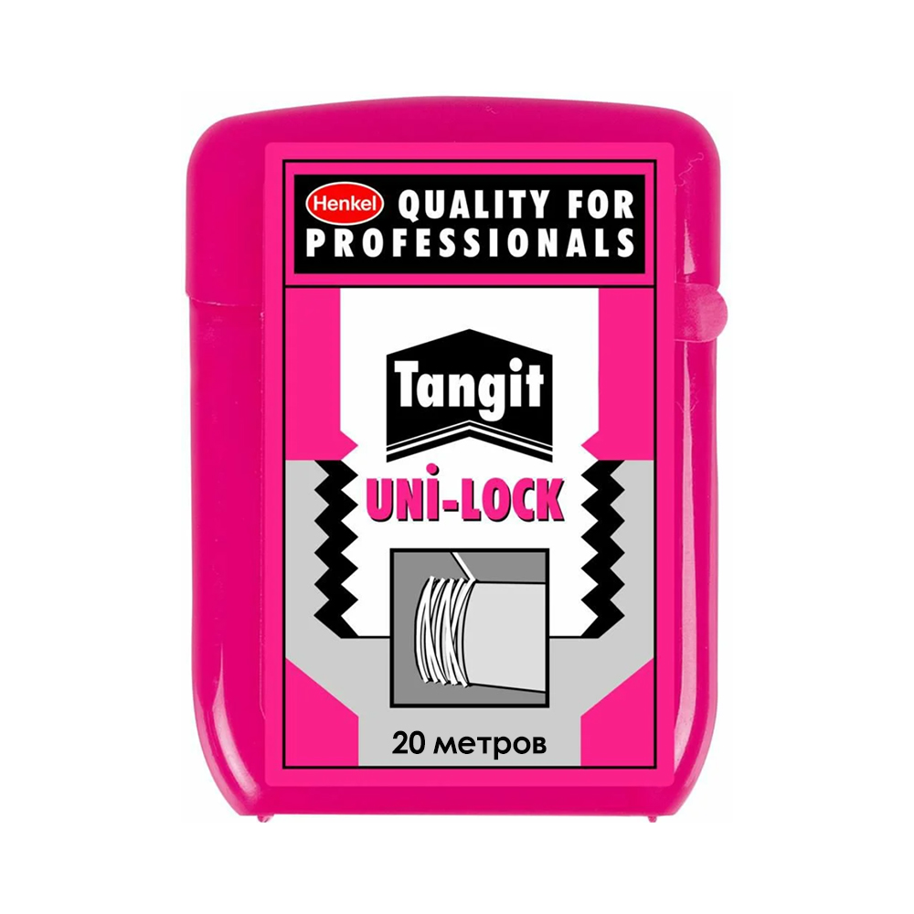 Tangit Uni-Lock, 20 м. Нить для герметизации резьбовых соединений Tangit Uni-Lock, 20 м. Нить для герметизации резьбовых соединений