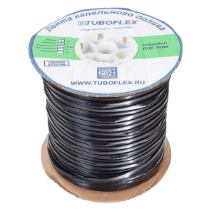 Лента капельного полива 500 м., D 16 мм, шаг капельниц - 30 см. (500 х 0,3 х 1,6) TUBOFLEX