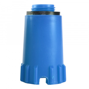 Пробка глухая длинная синяя 1/2" НР STYRON