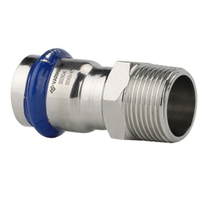 Муфта раструбная 35 мм х 1 1/4" НР Varmega Inox Press