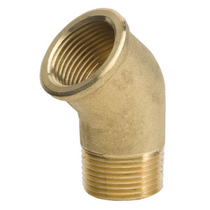 Угольник латунный ВН/НР 3/4" х 45° General Fitings