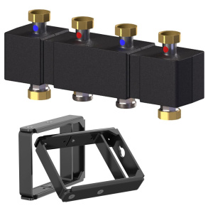 Распределительный коллектор до 3 насосных групп Meibes M66301.921RU с комплектом кронштейнов