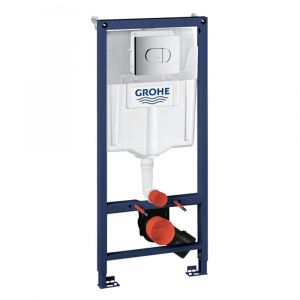 Инсталляция для подвесного унитаза с кнопкой GROHE Инсталляция для подвесного унитаза с кнопкой GROHE
