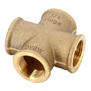 Крестовина бронзовая 3/4" ВР VIEGA Крестовина бронзовая 3/4" ВР VIEGA