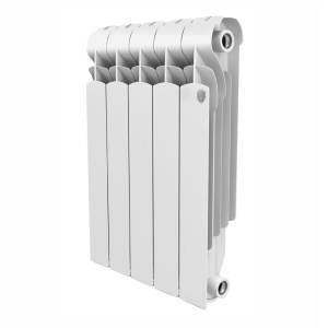 Алюминиевый радиатор Indigo 500/100, 5 секций, Royal Thermo