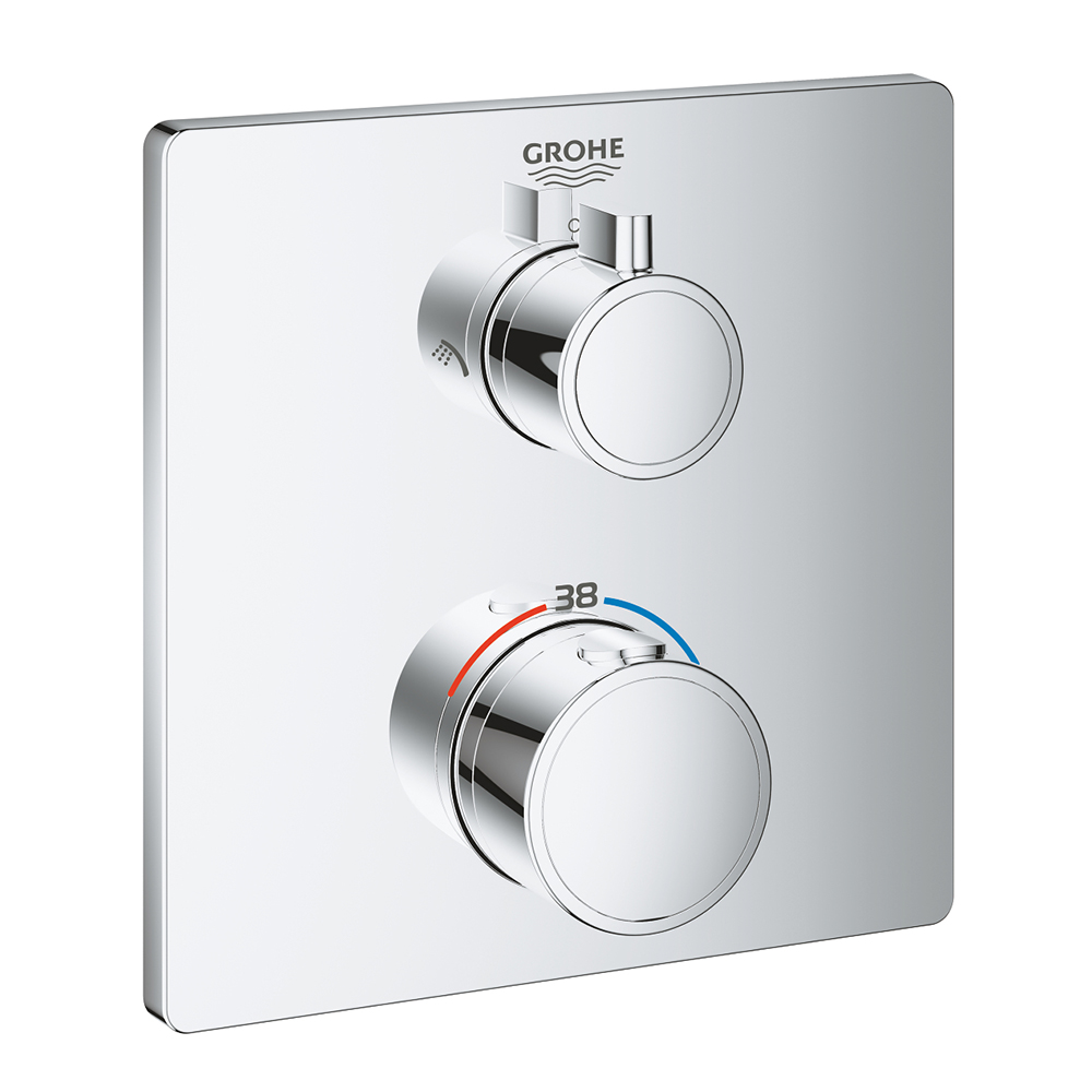 Термостатический смеситель скрытого монтажа для душа Grohe Grohtherm 24079000 Термостатический смеситель скрытого монтажа для душа Grohe Grohtherm 24079000