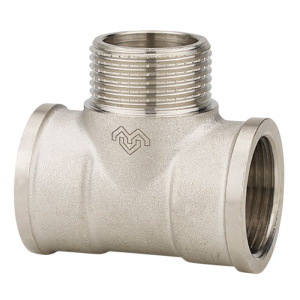 Тройник 1/2" ВР/НР/ВР никелированный VARMEGA