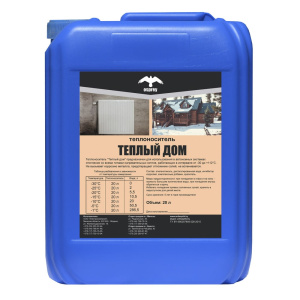 Теплоноситель Теплый Дом -30, 20 л. (на основе этиленгликоля)