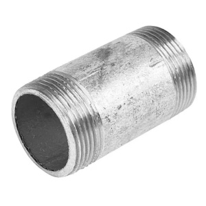 Бочонок стальной оцинкованный Ду 15 L=45 мм (бочата стальные), Россия