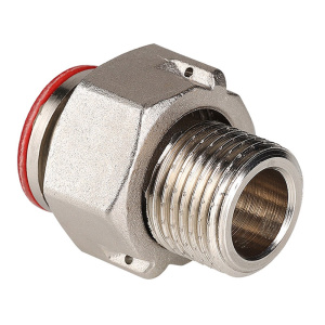 Полусгон с накидной гайкой 3/4" ВР х 1/2" НР с отверстием под пломбу Valtec Полусгон с накидной гайкой 3/4" ВР х 1/2" НР с отверстием под пломбу Valtec