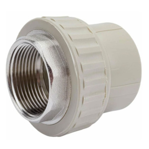 Муфта под ключ 40 х 1 1/4" ВР серая VALFEX