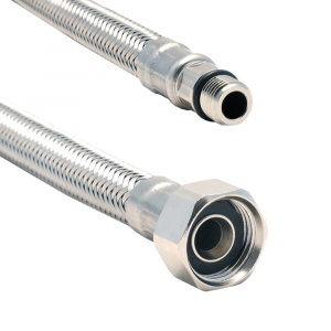 Гибкий шланг для смесителя Tucai 90 см гайка 1/2" х M10 игла короткая