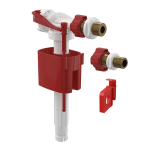Впускной клапан боковой Alcaplast A160UNI 1/2" и 3/8" с металлической резьбой универсальный Впускной клапан боковой Alcaplast A160UNI 1/2" и 3/8" с металлической резьбой универсальный